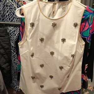 JCrew jeweled embellished tank